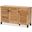 Baxton Studio Coolidge Modern and Contemporary Oak Brown Finished Wood 3 Door Shoe Storage Cabinet