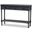 Baxton Studio Garvey French Provincial Grey Finished Wood 3 Drawer Entryway Console Table