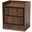 Baxton Studio Hale Modern and Contemporary Walnut Brown Finished Wood 2-Drawer Nightstand