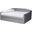 Baxton Studio Lennon Modern And Contemporary Grey Velvet Fabric Upholstered Full Size Daybed With Trundle