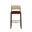 Bayard Barstool In Dark Bronze and Terri Nutmeg