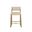 Bayard Counter Stool In Napa Beige and Santa Cruz Oatmeal