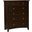 Bonanza Merlot 5 Drawer Chest