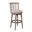 Beach Comber Bar Height Swivel Stool In Brown
