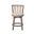 Beach Comber Counter Height Swivel Stool In Brown