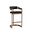 Beaumont Barstool In Cantina Black