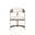 Beaumont Dining Armchair In Rhea Light Barley