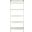 Beauregard 5 Tier Leaning Etagere in White