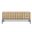 Becca 4-Door Sideboard In Sand Oak Finish on Solid Pine Wood