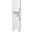 Beekman 17.51 Narrow Bookcase Cabinet With 5 Shelves In White