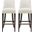 Beever Barstool Set of 2 In Cream