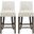 Beever Counter Stool Set of 2 In Cream