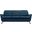 Beguile Azure Upholstered Fabric Sofa