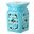 Beijing Light Blue Filigree Garden Stool
