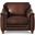 Belfast Leather Chair In Caramel