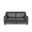 Belfast Leather Loveseat In Ash