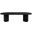 Belinda Finish Dining Table In Black Oak
