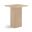 Belinda Oak Veneer and Solid Wood Bar Height Table In Natural