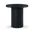 Belinda Oak Veneer and Solid Wood Counter Height Table In Black