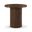 Belinda Oak Veneer and Solid Wood Counter Height Table In Brown