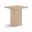 Belinda Oak Veneer and Solid Wood Counter Height Table In Natural