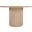 Belinda Oak Veneer Dining Table In Natural and Oak