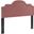 Belinda Performance Velvet King/California King Headboard In Dusty Rose