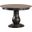 Bella Dining Table In Grey Stone and Black Stone