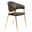 Bella Modern Dining Chair In Charcoal