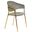 Bella Modern Dining Chair Set of 4 In Light Grey