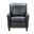 Bellbrook Push Thru The Arms Recliner In Dark Gray