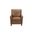 Bellbrook Push Thru The Arms Recliner In Elwood Saddle