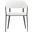 Belle Dining Chair In White