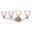 Bellwood 28 Inch 4 Light Vanity In Satin Nickel