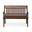 Belmont Outdoor Wooden Bench In Elm