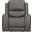 Belmont Zero Gravity Power Recliner with Headrest and Footrest In Autumn Fog