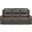 Belmont Zero Gravity Power Reclining Sofa with Headrest and Footrest In Autumn Fog