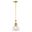 Beloit 9 Inch Mini Pendant In Brushed Gold