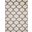 Beltara Chain Link Transitional Trellis 5X8 Area Rug In Beige and Ivory