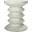 Benaya Concrete Accent Stool in Ivory
