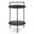 Benji Iron Side Table In Dark Copper