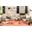 Benjin 4 Piece Living Set in Grey and Beige