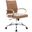 Benmar Leather Office Chair In Brown