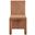 Benson Microsuede Corduroy Fabric Dining Chair Set of 2 In Saddle