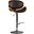 Bentwood Lift Adjustable Height Bar Stool In Black