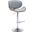 Bentwood Lift Adjustable Height Bar Stool In Grey