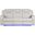 Benz Led and Power Reclining Sofa Made With Faux Leather In Ice