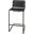 Berbick 43 Inch Total Height Black Leather With Iron Frame Bar Stool