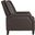Berenson Push Back Reclining Chair In Brown
