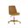 Berget Office Chair In Gold Sky